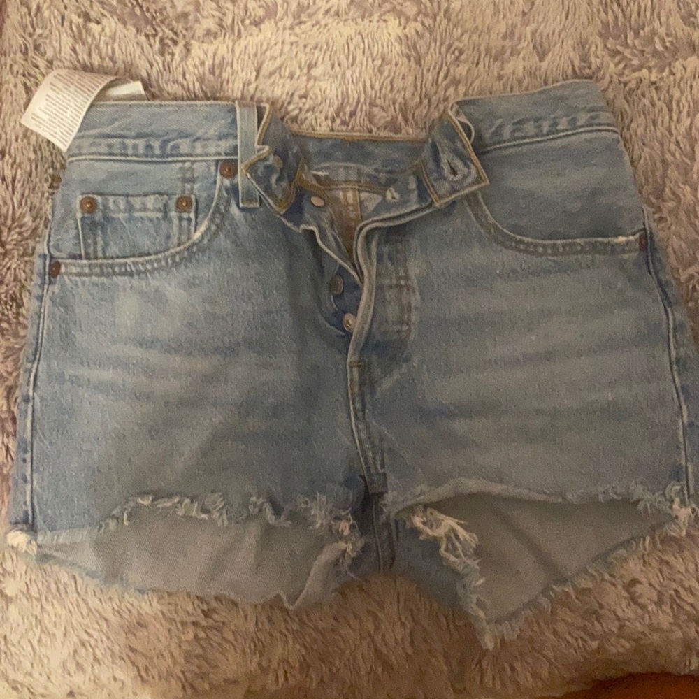 Levi’s 501 Original Light Blue Shorts